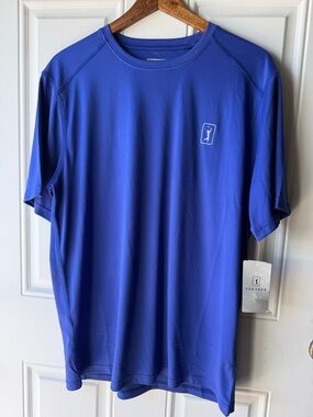 PGA Tour Men’s Short-Sleeve Performance Tee - Royal Blue